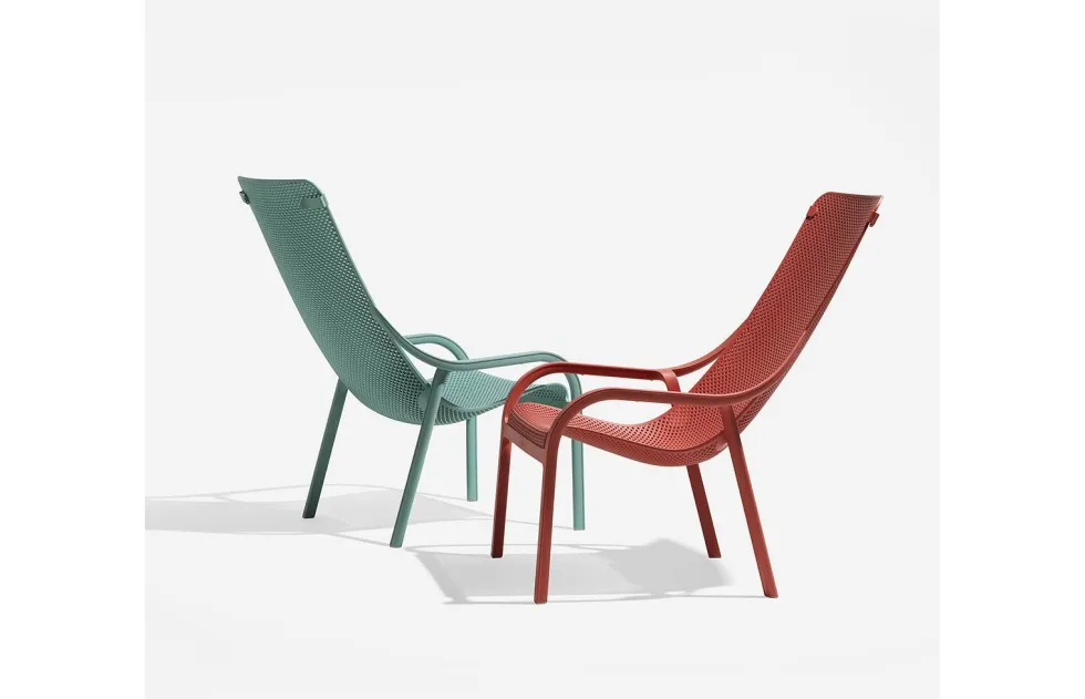 Sillón butaca de jardín Nardi NET LOUNGE blanco