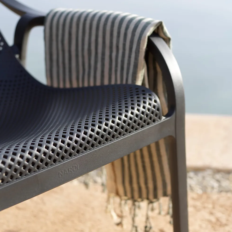 Sillón butaca de jardín Nardi NET LOUNGE antracita