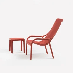 Sillón butaca de jardín Nardi NET LOUNGE corallo