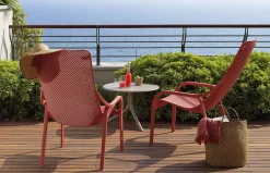 Sillón butaca de jardín Nardi NET LOUNGE verde