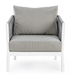 Sillón de jardín Bizzotto FLORENCIA blanco