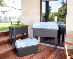 Tapa de plastico mesa de huerto venezia