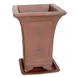 Tiesto cascada xian 15x15x20cm con plato