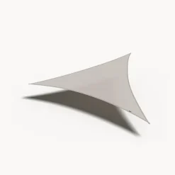 Toldo-vela de sombreo Platinum triangular greige