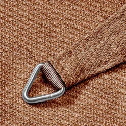 Toldo-vela de sombreo Platinum cuadrada arena