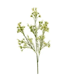Vara flor de cera blanco artificial