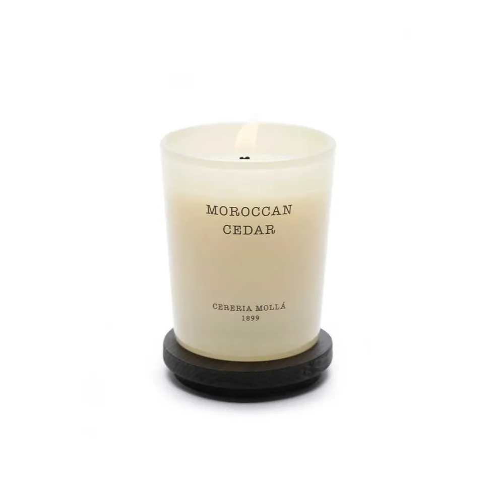 Vela perfumada Cerería Mollá Moroccan Cedar (70 gr)