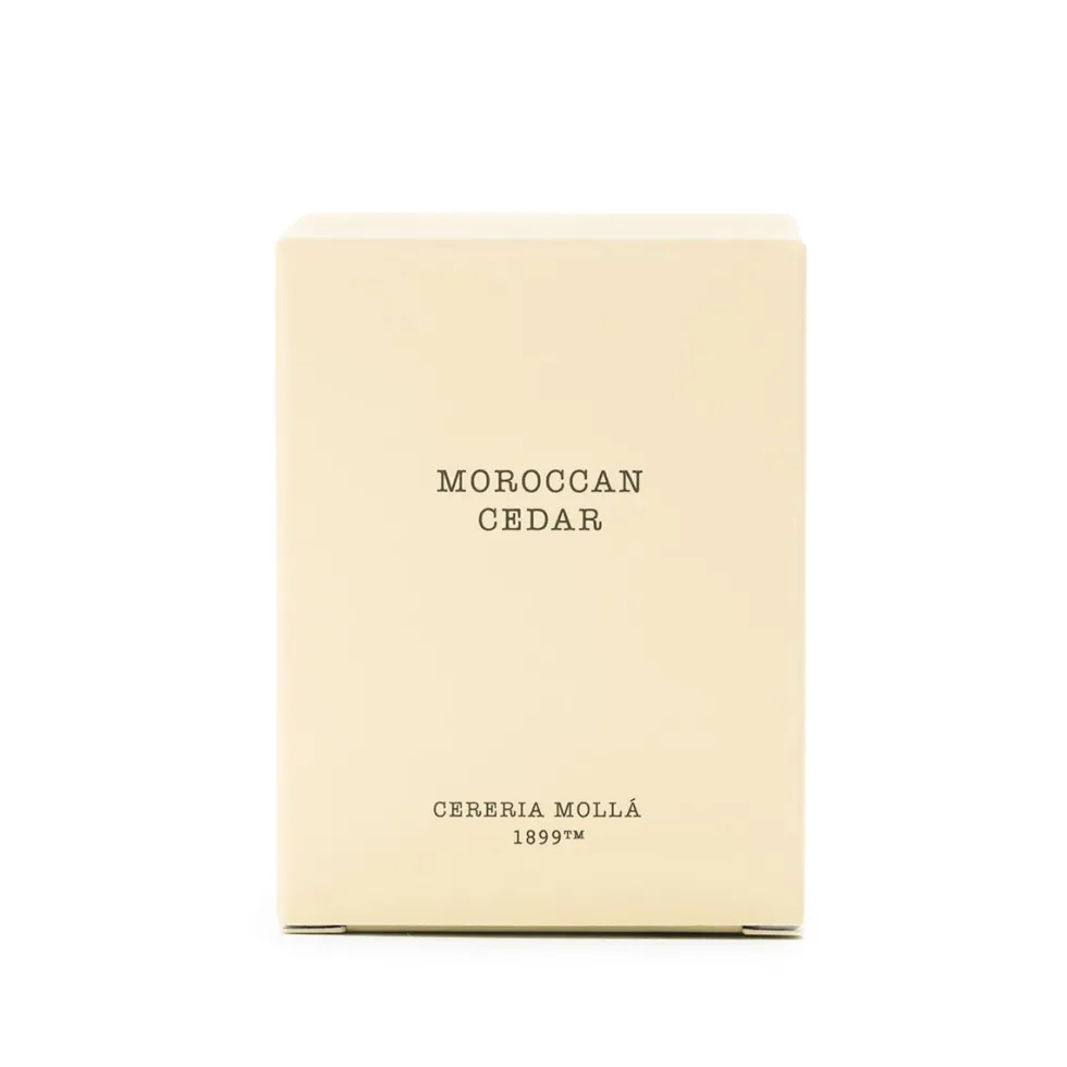 Vela perfumada Cerería Mollá Moroccan Cedar (70 gr)