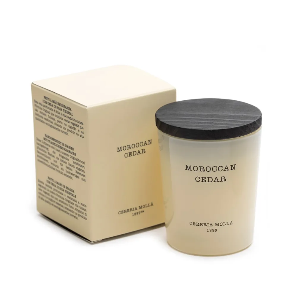 Vela perfumada Cerería Mollá Moroccan Cedar (70 gr)