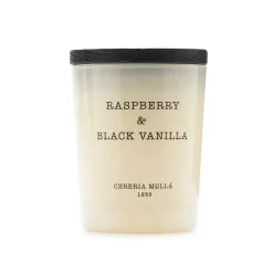 Vela perfumada Cerería Mollá Raspberry & Black Vanilla (70 gr)