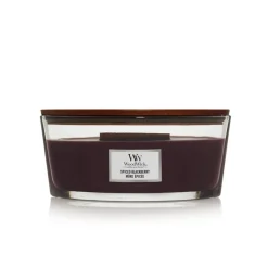 Vela perfumada WoodWick Core Spiced Blackberry (Ellipse)
