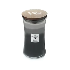 Vela perfumada WoodWick Trilogy Warm Wool (Large)
